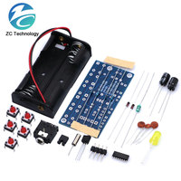 DIY Electronic Kits Wireless Stereo FM Radio Receiver Module PCB 76MHz-108MHz DC 1.8V-3.6V