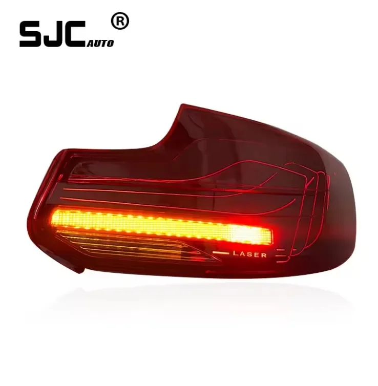 

SJC Auto Car For BMW 2 Series F22 F87 CSL Taillights Assembly Running Light Dynamic LED Flow Turning Rear Taillights 2014-2021