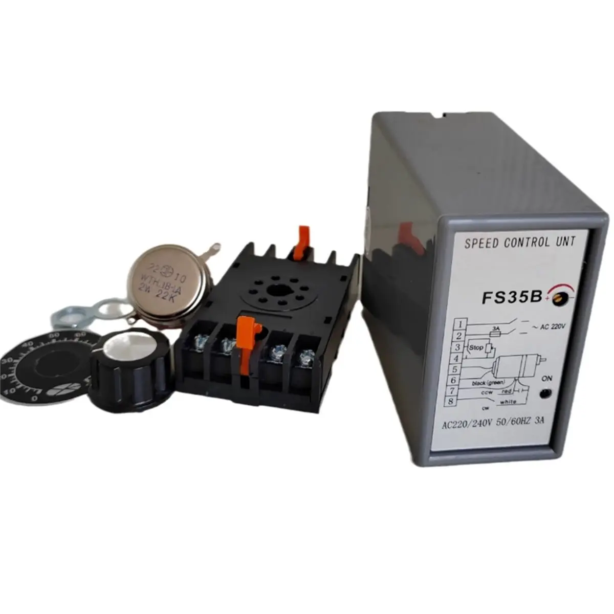 A1493P ~Fs35b Split Speed Regulator Motor Split SS-35 Controller Single Photo Motor Switch AC 220V Motor Speed Controller