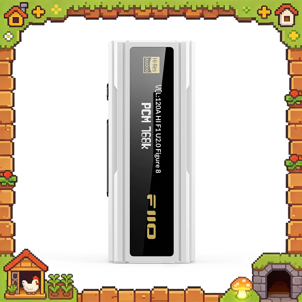FiiO KA5 Portable decoding amp oled display screen Double CS43198 decoding Double 8261 amp HIFI lossless balanced DSD
