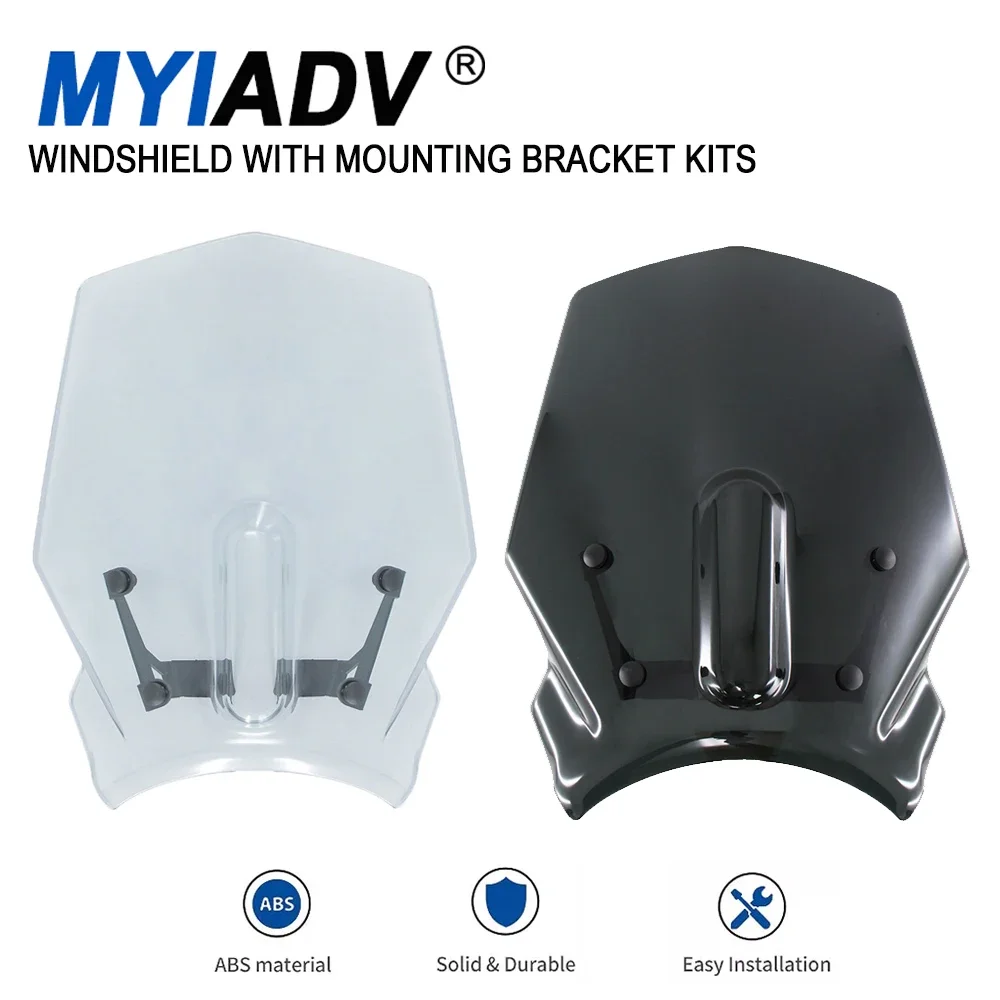 Sports Windscreen For Honda CB650R 2019-2021 CB1000R 2018-2020 2021 Motorcycle Windshield Wind Deflector Protector With Bracket