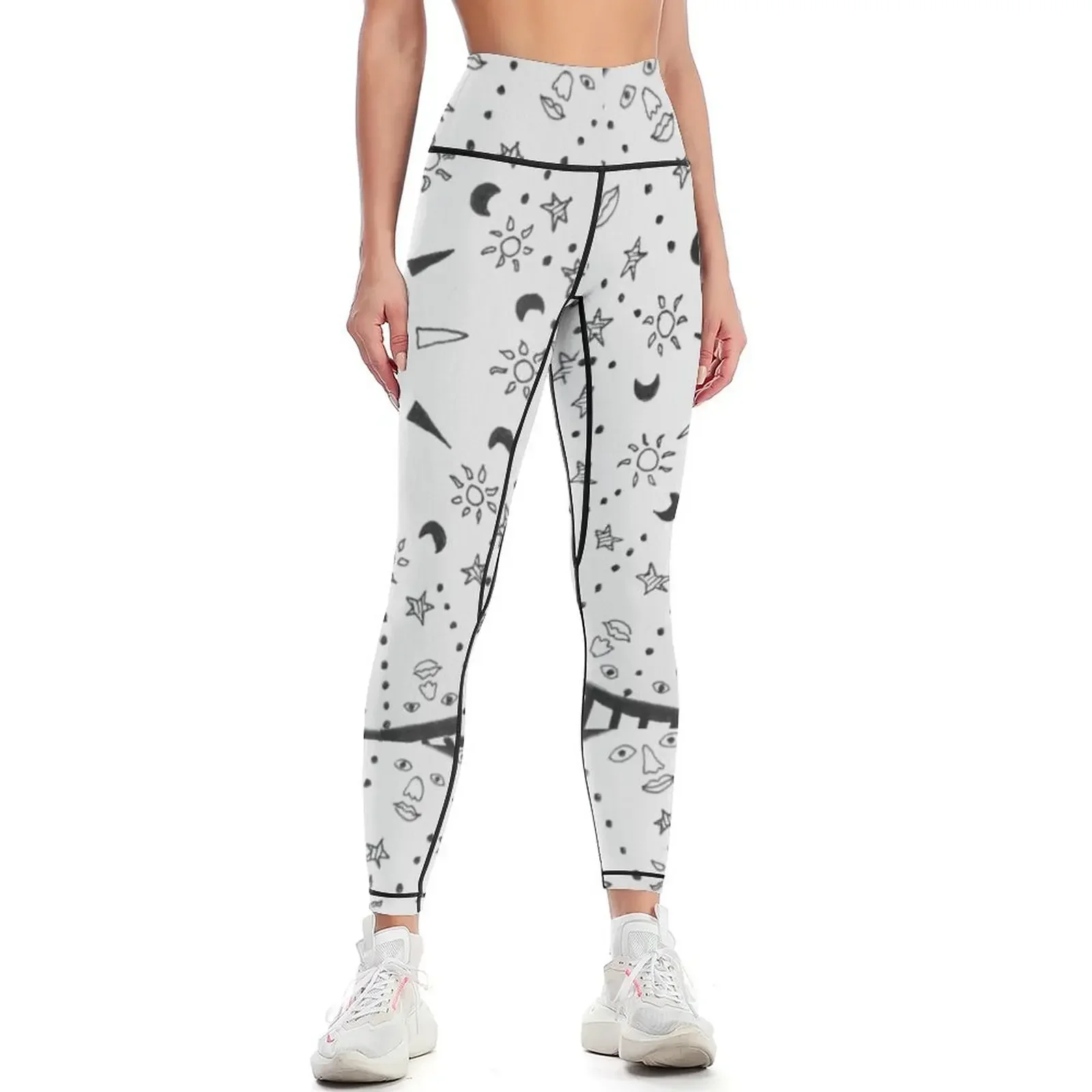 

Human Mandala Leggings trousers Sportswear woman gym Fitness clothing Women's gym Womens Leggings