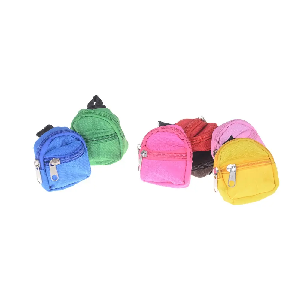 1Pcs Mini Puppen Rucksack Für Puppe Besten Geschenke Für Puppe Tasche Zubehör Fit für 30CM Puppe