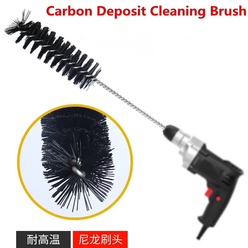 2pcs Cleaning Brush for Air Door Carbon Deposit, Automobile Engine Air Inlet Cleaning Tool Combustion Chamber Cylinder Cleaning