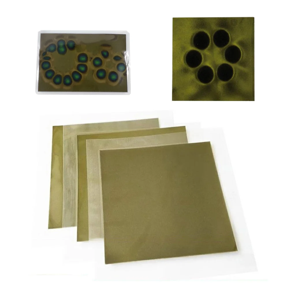 1Pcs Magnetic Field Viewer Pattern Display Membrane Magnetic Card Detector Magnet Viewing Film Scientific Education Tools