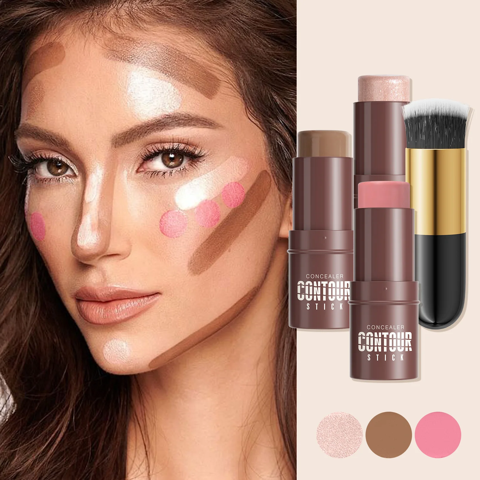 4-Piece Contour Sti… - image