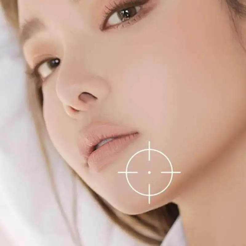 Corretivo líquido fosco destacando vara bonito nariz lado sombra corrector corretivo sombra rosto contorno maquiagem facial