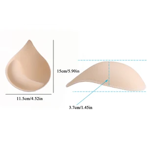3d Push -up -BH -Pads für Frauen, gepolsterter Schwamm BH, Polsterung, Einfügen kleiner Brust, atmungsaktiv innen 7 Hauptverkaufsschwung ohne Auskleidung - №4