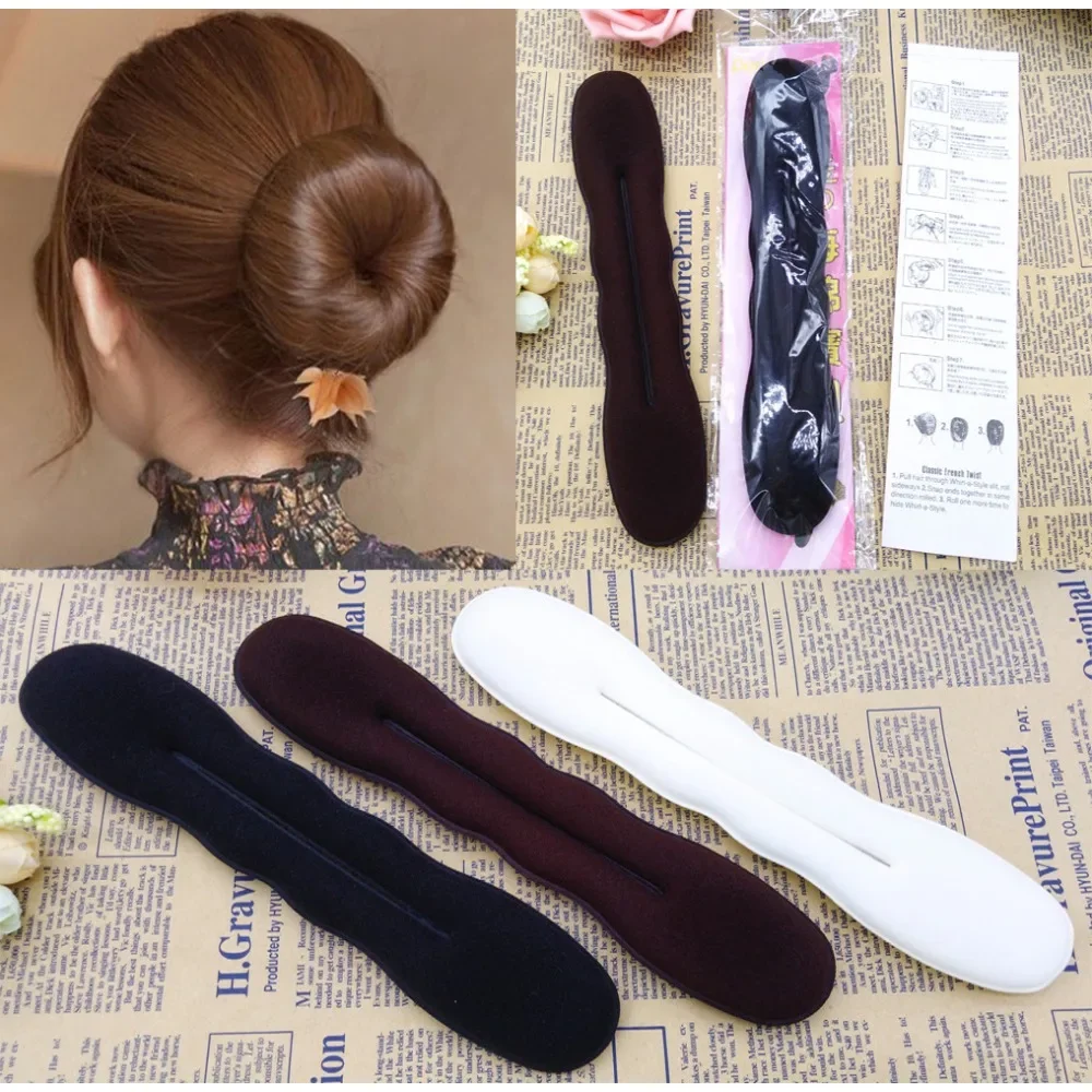 Hair Styling Magic Sponge Clip Foam Bun Curler Hairstyle Twist Maker Tool Hot Sale Fashion Styling Hair Accessories Для Волос