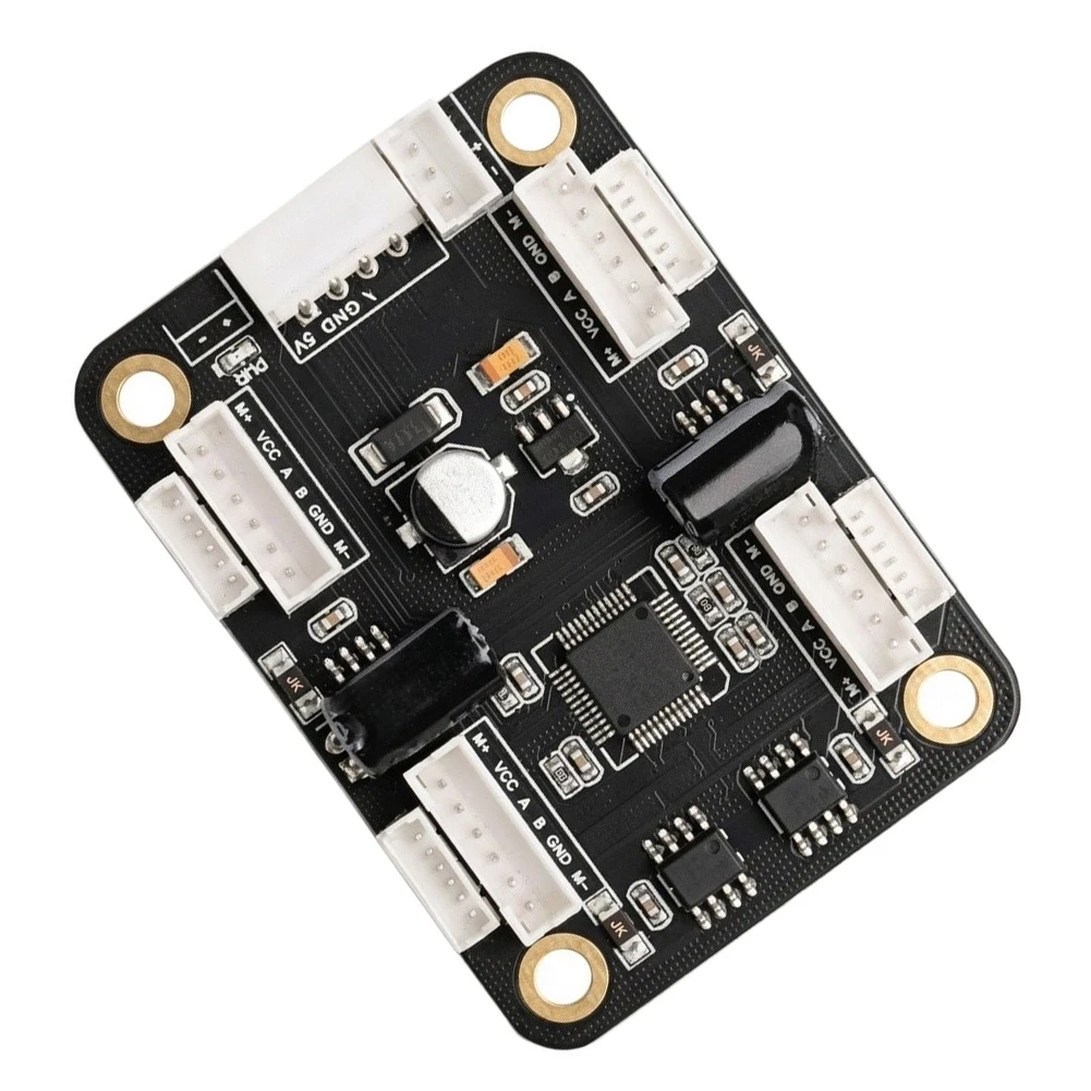 For DIY Electronics Competitions 4-Channel Encoder Driver Encoder Motor Driver Module High-performance Driver Chip