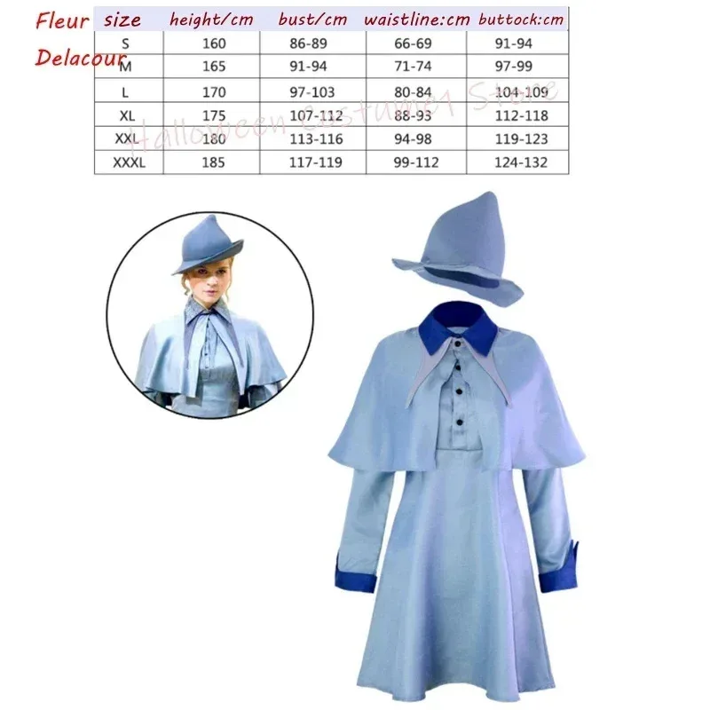 2024 New Harri Series Cosplay Clothes Minerva Professor Snape Voldemort Dumbledore Fleur Halloween Costume For Kids Adult Cloth