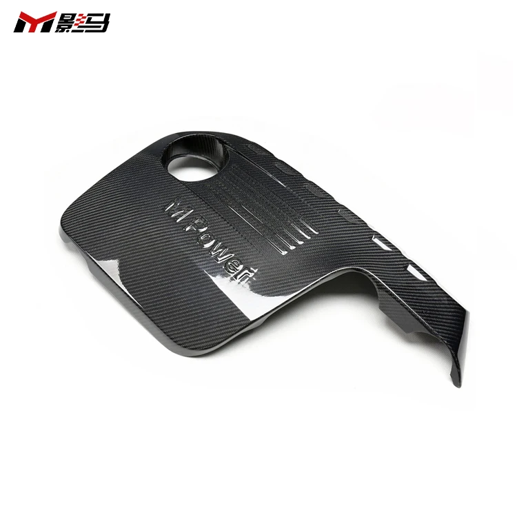 High Quality Dry Carbon Fiber Engine Cover for  M3 M4 F80 F82 Carbon Fiber Hood