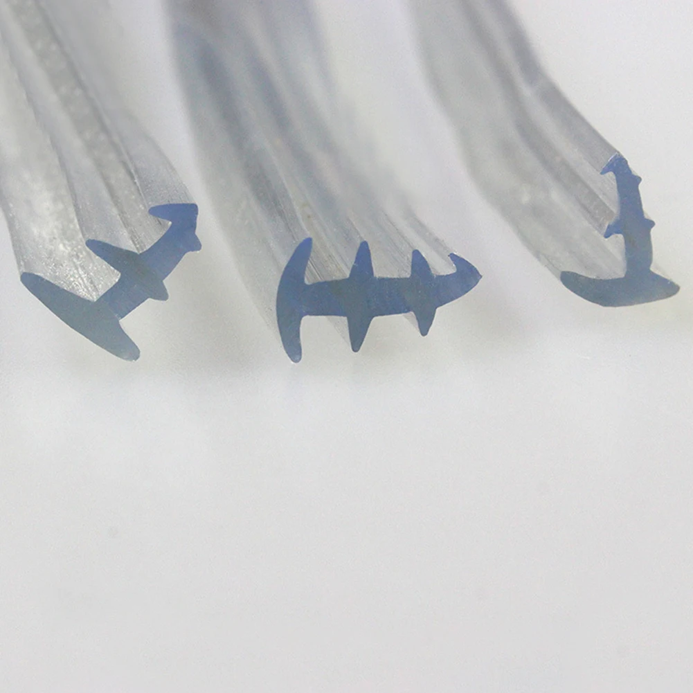 شريط مقاوم للماء مقاوم للصدمات 2 متر أسود واضح الغبار ختم ارتفاع درجة الحرارة PVC 90 نوع 70-نوع مانعة لتسرب الماء الختم #1