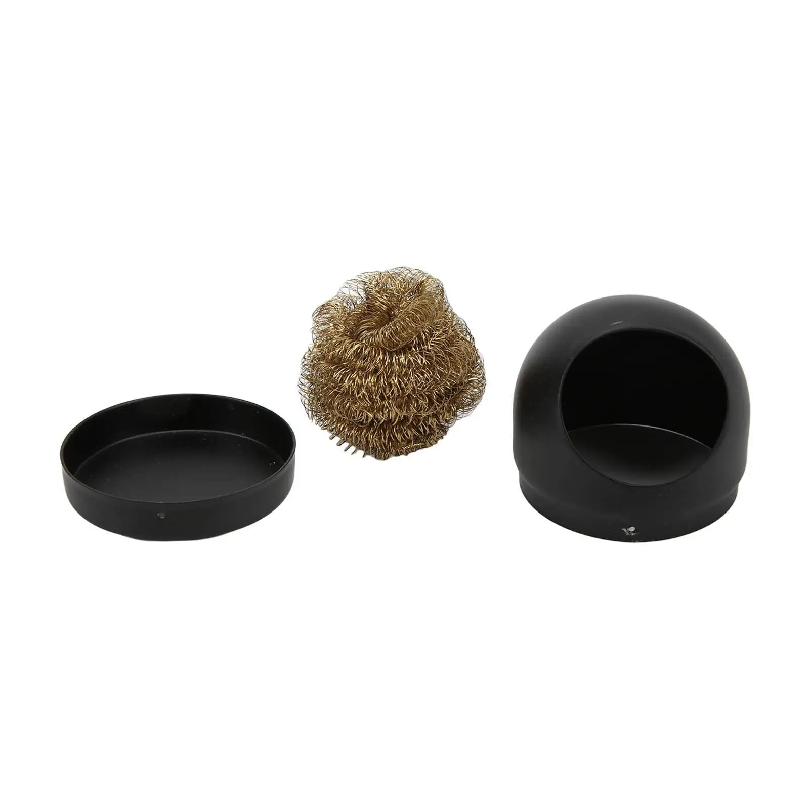 

Portable Solder Tip Cleaner - Heat Resistant Metal Cleaning Wire for electric Soldering Iron Maintenance