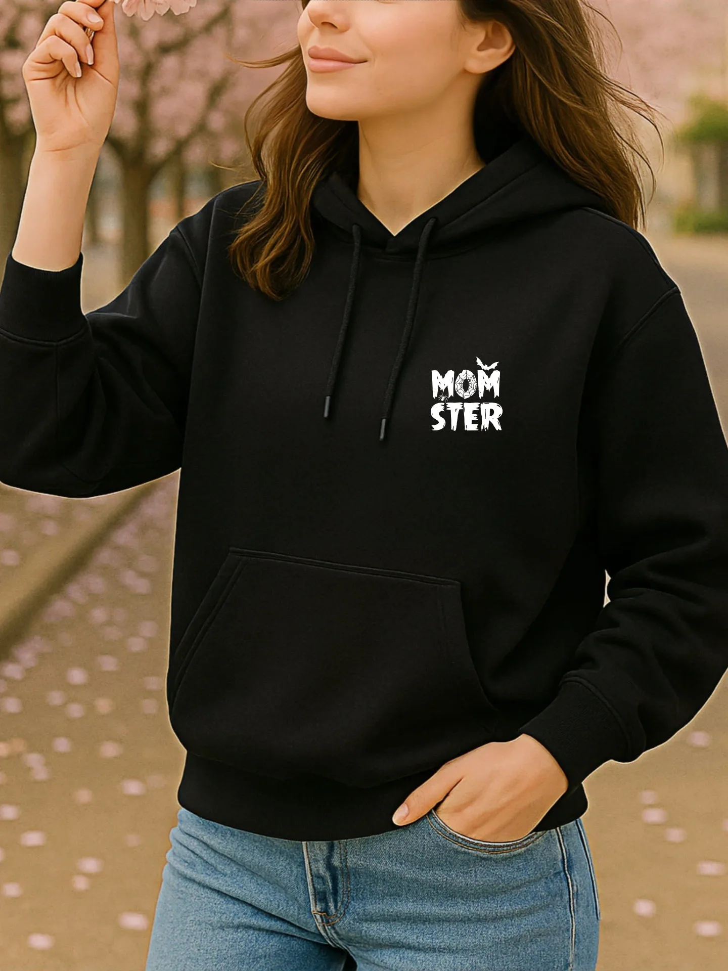 Grafik-Hoodie für Damen, Las Vegas-Druck, Streetwear-Ästhetik, weicher Stoff, Reise-Outfit, für junge Männer
