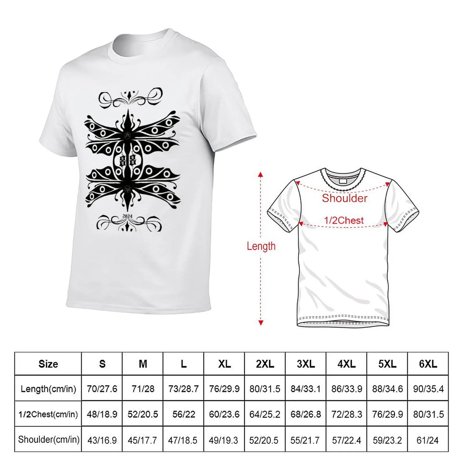 Black dragonfly mating,red and blue T-Shirt Athletic Quick Dry T-Shirt for Men