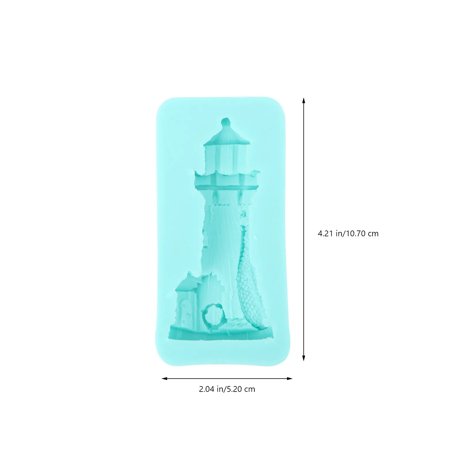 Premium Silicone Lighthouse Cake Mold Easy Clean Nonstick Perfect for Decorating Cakes Cupcakes Biscuits Dessert Creative Baking