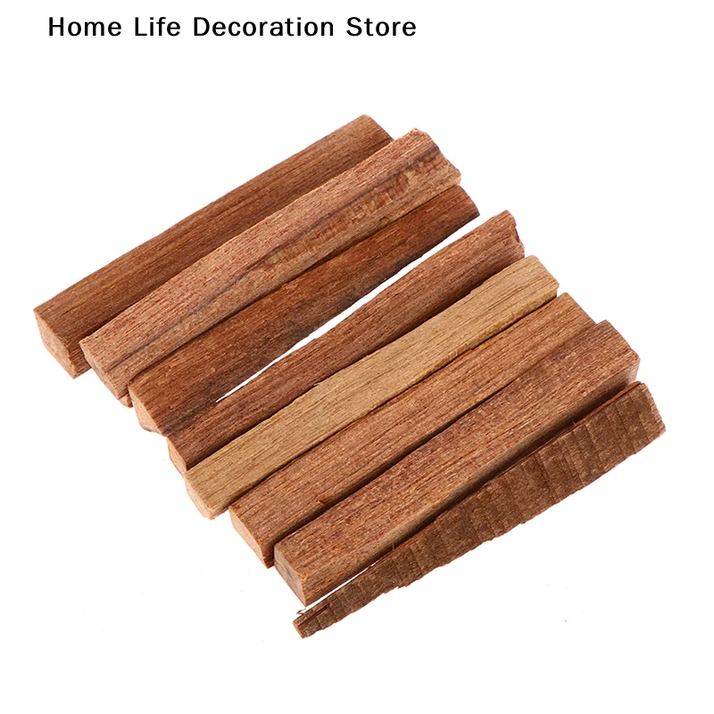 【TG】50g/pack 7CM Aromatic Fragrance Sandal Wood Chips Sandalwood Incense Sticks Irregular Resin DIY Craft