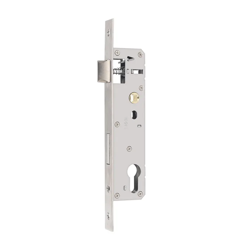 Stainless Steel Garden Door Lock Tubular Frame Mortise Lock 85 Mm Backset 30 Mm Mortice Lock Door Lock Insert for Left/Right