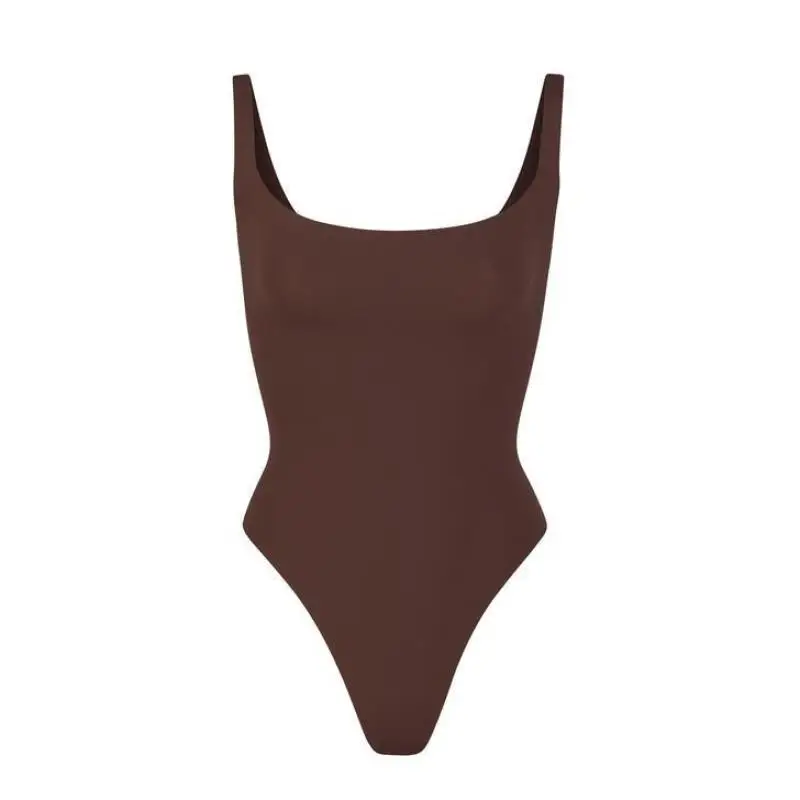 Jumpsuit Women Sexy Ice Silk Shapewear Camisole Jumpsuit Solid Color Slim Fit Inner Lining Backless Summer Fashion New Romper - Image 6