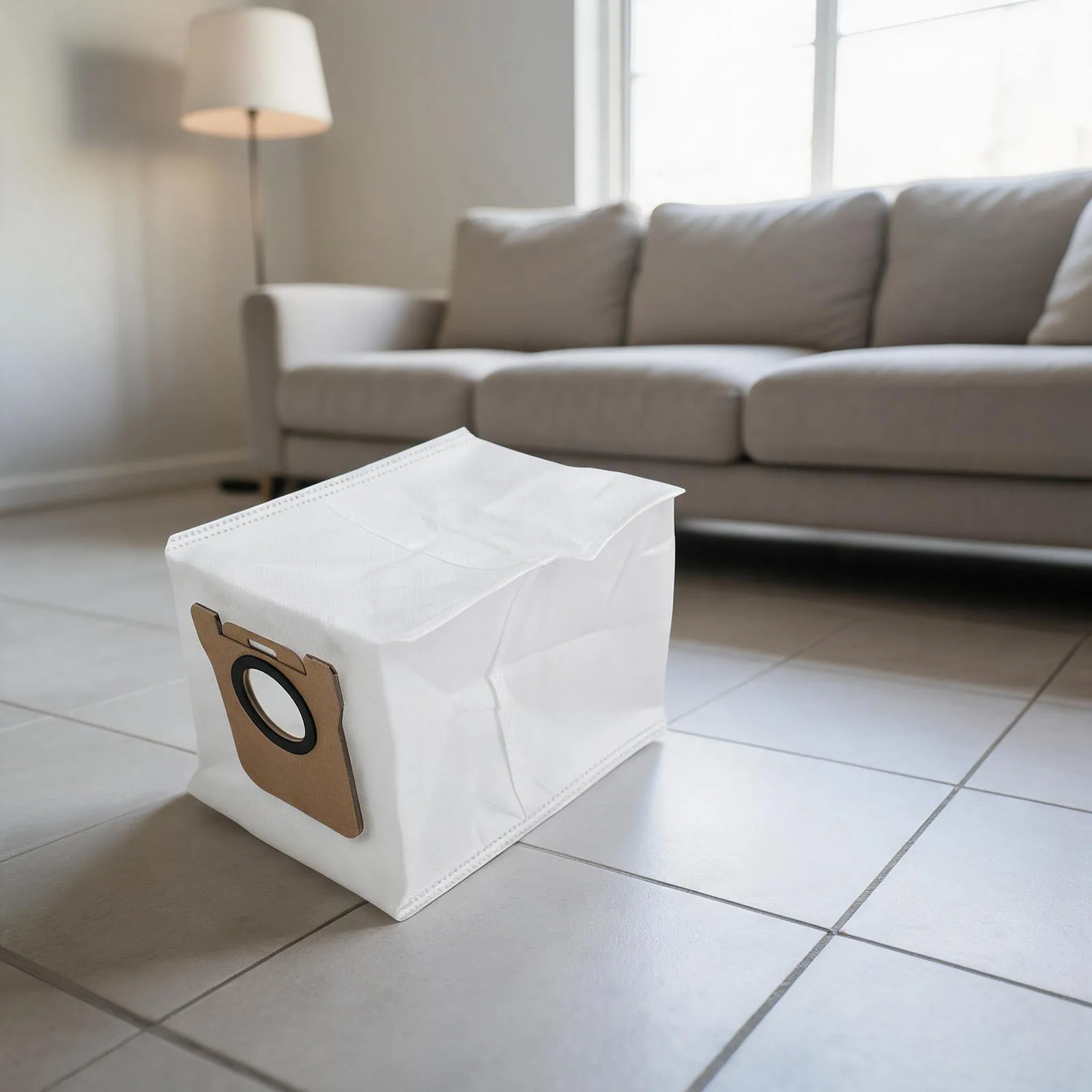 8 Dust Bags for Xiaomi Robot Vacuum Cleaner H40 OV51 Designed to Work with Original Equipment Filtration and Containment Systems