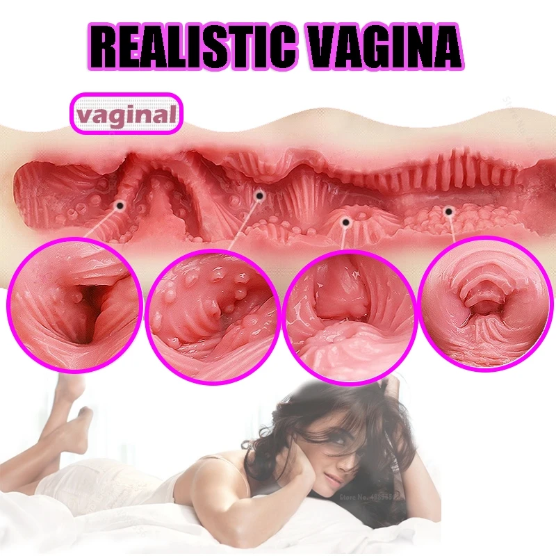 Masturbador de Vagina Artificial para hombres, juguete sexual masculino, juguetes para adultos, copa de masturbación