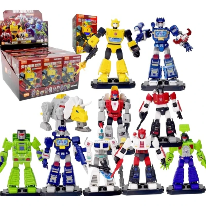

BLOKEES Transformers Star Edition 3, модель сборки строительного блока, развивающие игрушки, детский подарок на день рождения, игрушки, декоративная слепая коробка