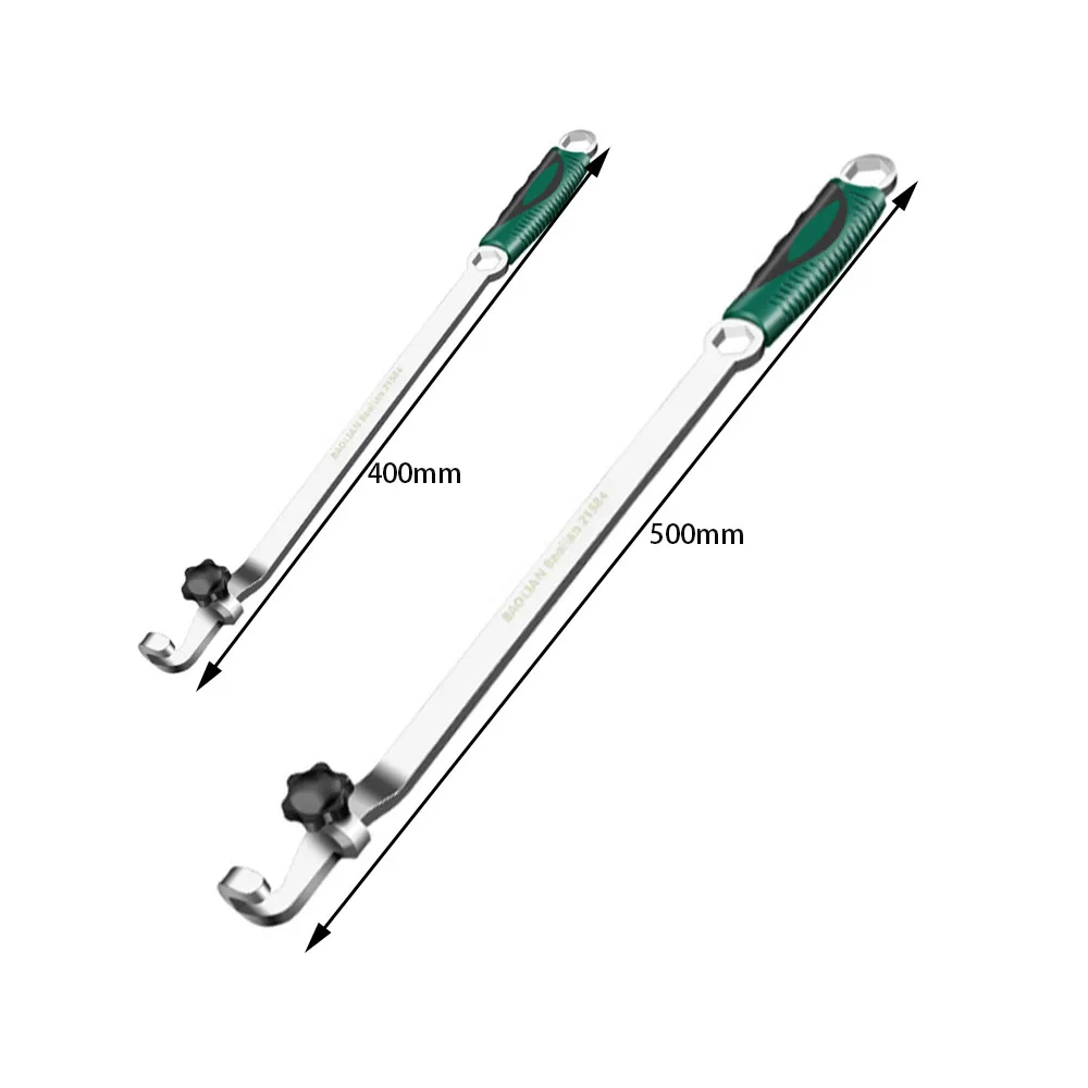 15/19 Inch Wrench Extender Bar, Labor-Saving Wrench Extension Bar, High-Efficiency Extended Spanner Adapter Specifically for Auto R