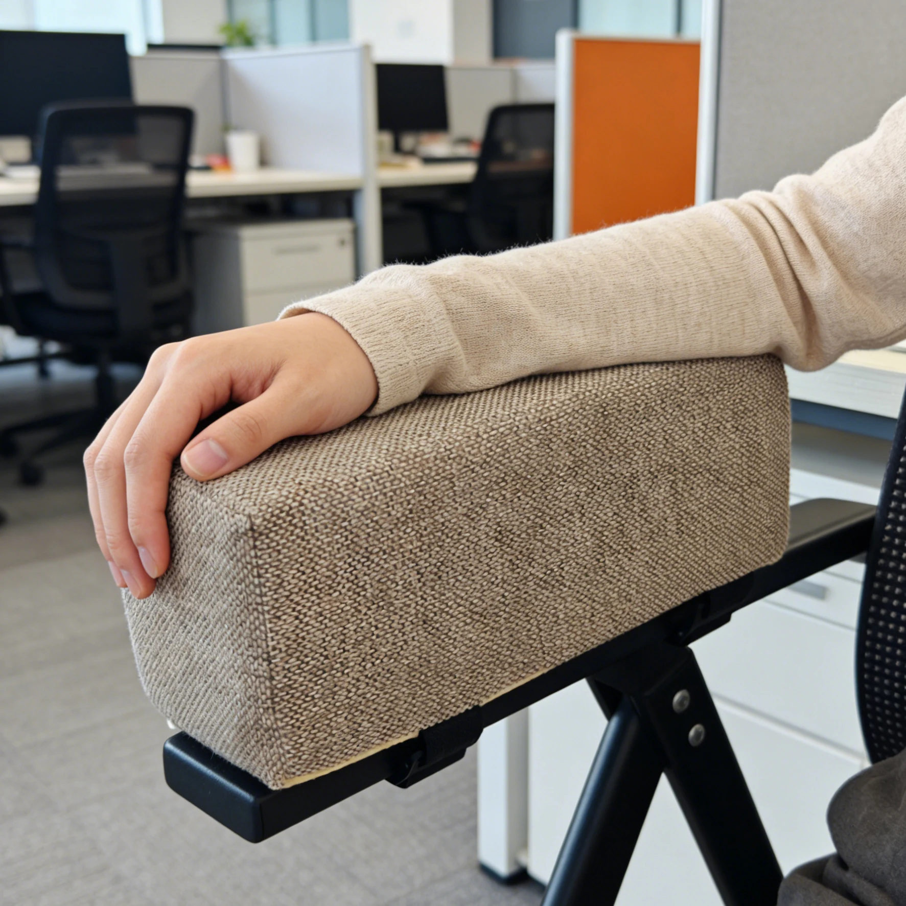 1pc Office Chair Armrest Pad - Comfort Cushion for Office Chair Armrest Chair Cushion Pads Elbow Relief Arm Rest