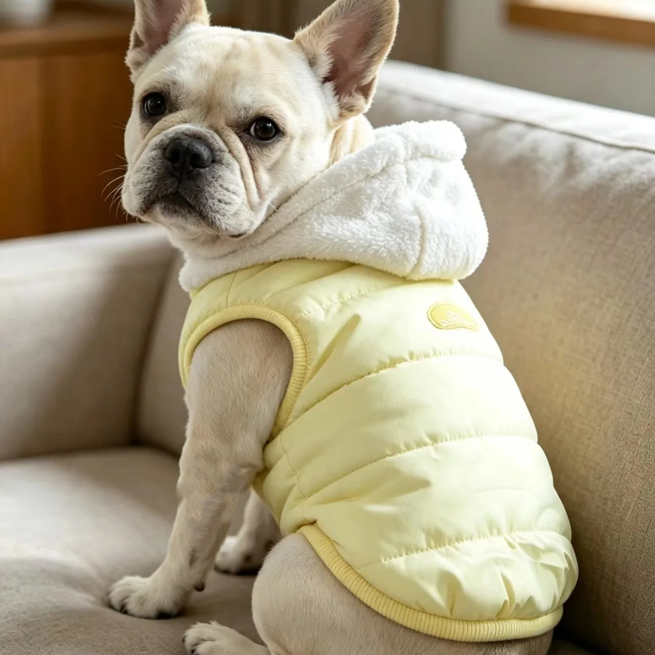 Dog autumn and winter clothes small dog warm and thick winter clothes compared to bear anti shedding pet outdoor cotton clothes