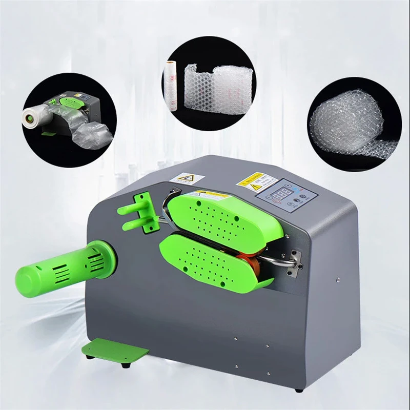 110V-220V Air Cushion Machine Material Custom Bubble Film Wrap Equipment Air Pillow Packaging Roll Inflator Pump Flushing Tool