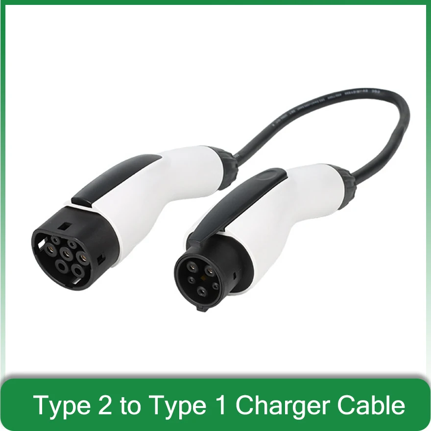 GBT to Type 1 j1772 Electric car extension cable T1 16A 32A vehicle ev charger charging cable 3M 5M