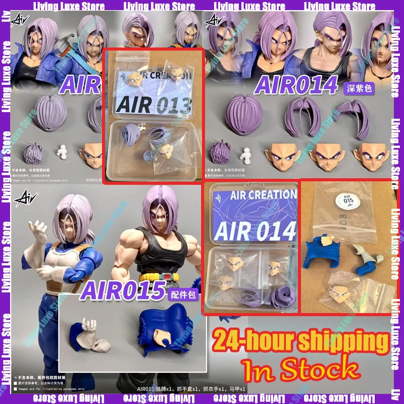 

ГОРЯЧИЙ-В наличии, оригинальные Air SHF, стволы Dragon Ball, аксессуары для головы Air013 Air014 Air015, коллекция аниме, фигурки, модель, игрушки, подарки