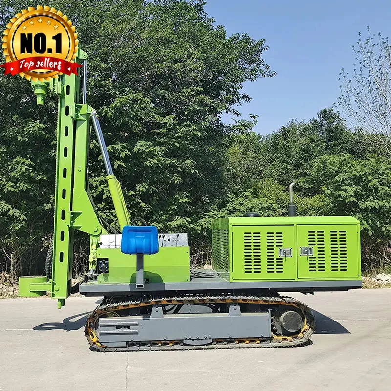 Pneumatic Excavator Mounted Hydraulic Sheet Pile Driver 6M Depth Drop Hammer Pile Driver