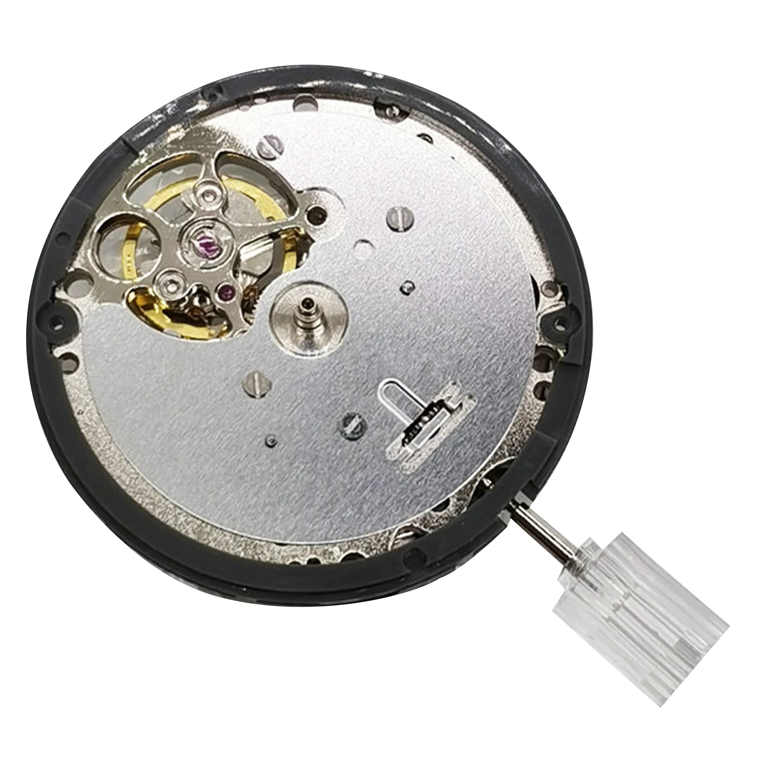 

3 Hands Automatic Mechanical Watch Movement Date at 3 Balance Wheel at 9 For Seiko SII NH38 / NH38A Movement Accessories Replace