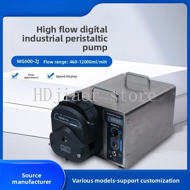 

Jinshuo WG600-2J Industrial Intelligent Peristaltic Pump - Large Flow Constant Flow Sub-filling Distribution Pump