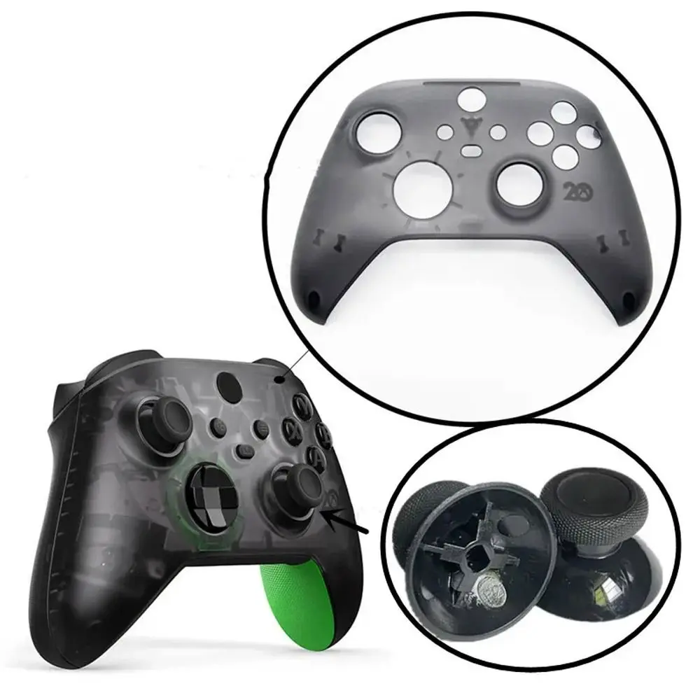 Replacement Faceplate Shell for Xbox series s/x 20 Anniversary Limited Edition for XSX XSS Game Controller Repair Accessories