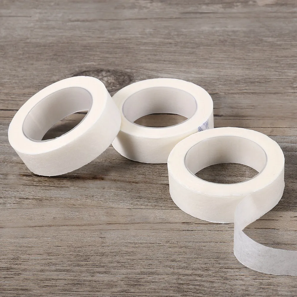 4 Rolls Eyelash Extension Tape Non Woven Fabric Gentle Secure Adhesion Isolate Upper Lower Lashes Better Than Paper