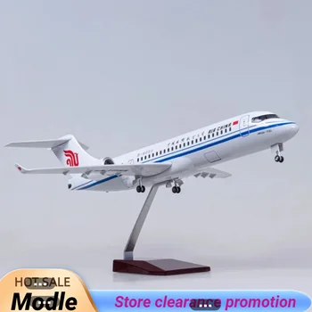 Resin airplane model 1:150 plane 47cm Arj21-700 aircraft air china airline landing gears Diecast plastic collection display toys