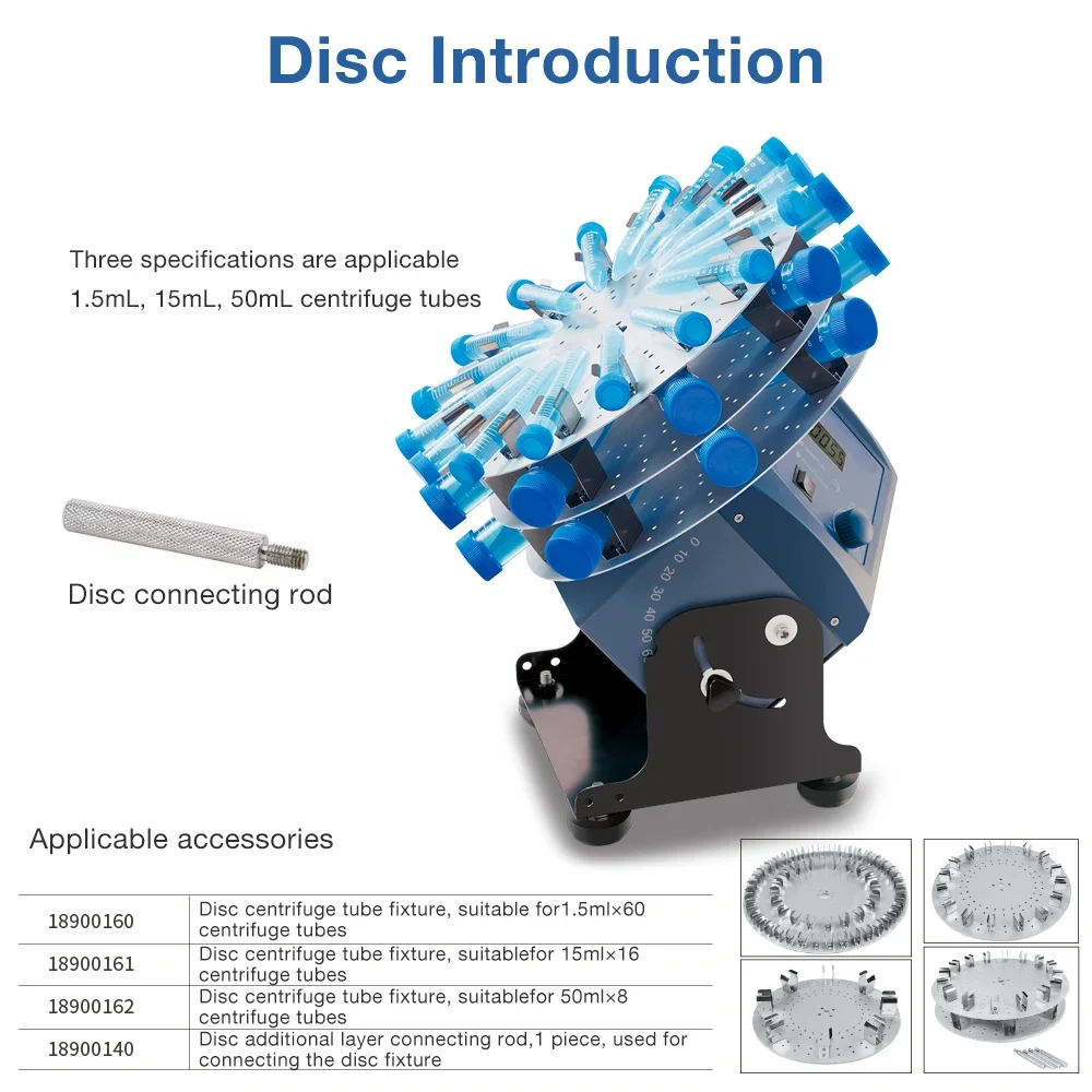 Speed Laboratory Turntable Mixer Double Vortex Chemistry Rotating Circular Vortex Laboratory Drying Equipment