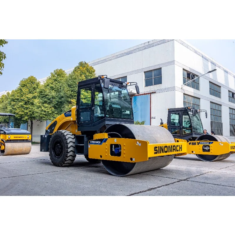 سينوماتش تشانغلين عالية الأداء 12 طن طبلة واحدة الأسطوانة الاهتزاز ضاغط الطريق للتربة والأسفلت #5