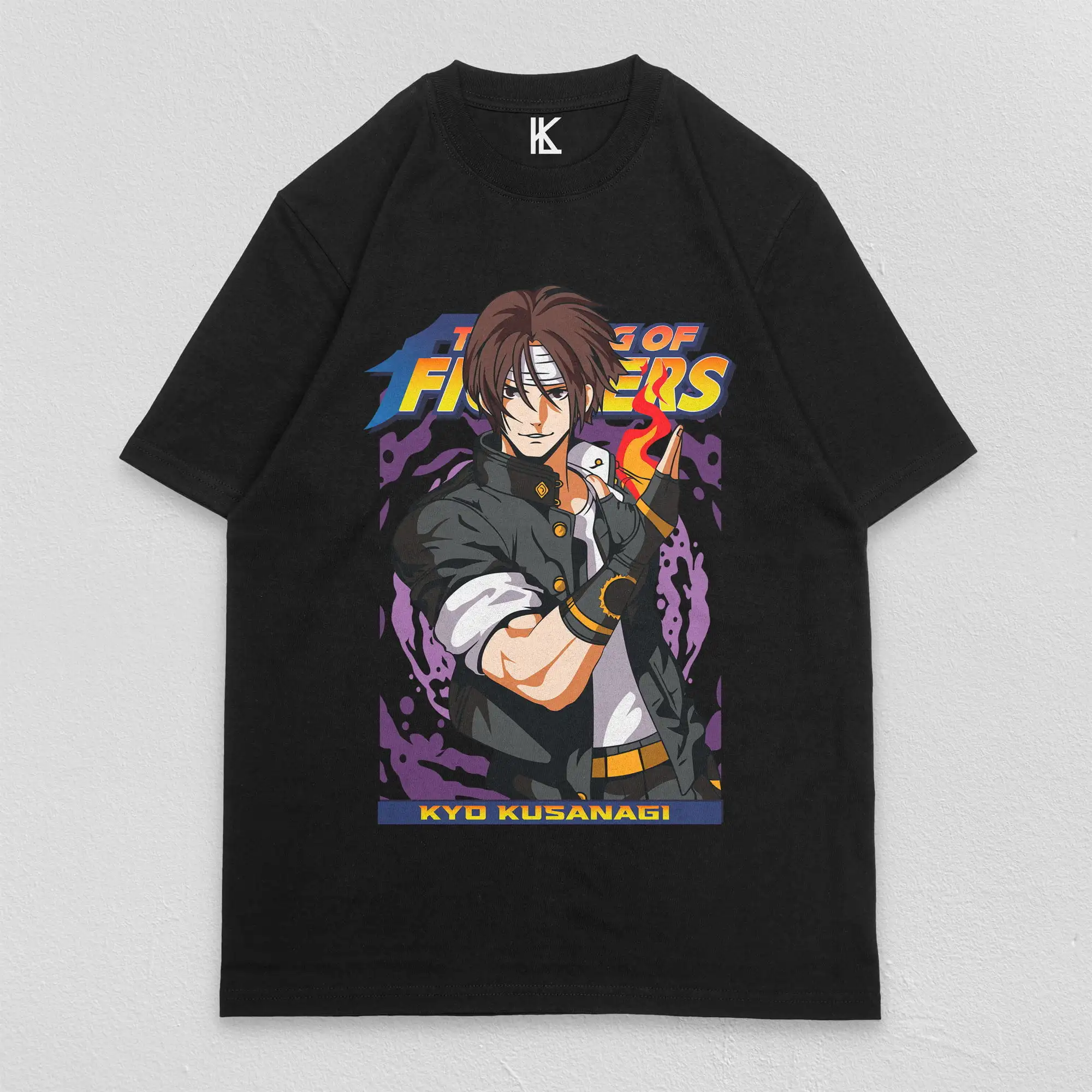 Anime T-shirt  Remera de Kyo Kusanagi V2