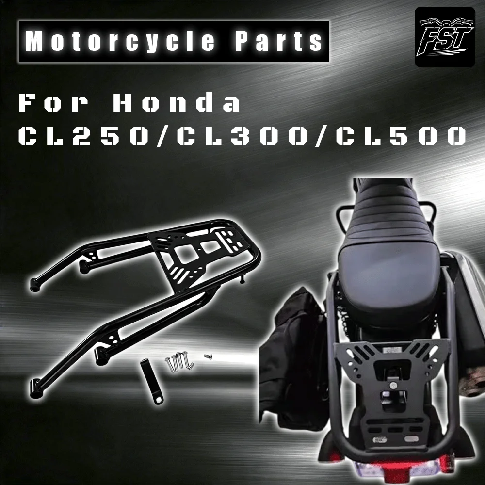 For Aftermarket rear luggage rack/top box mount for Honda CL300/CL500