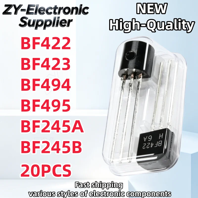 【20PCS】 BF422 BF423 BF494 BF495 BF245A BF245B TO-92 New Original In Stock