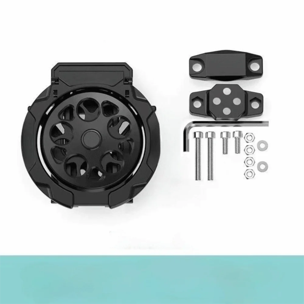 Bracket Foldable Motorcycle Cup Holder Anti Shake 360° Rotatable Water Bottle Mount Adjustable Universal Foldable Cup Holder UTV