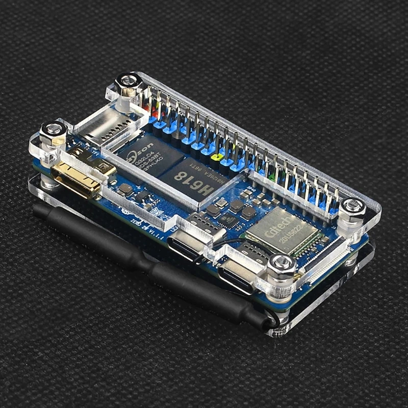 エンクロージャケースボックス OrangePi 2 ワット開発ボードアクリルシェル OrangePi Zero2W メインボード保護シェルドロップシッピング