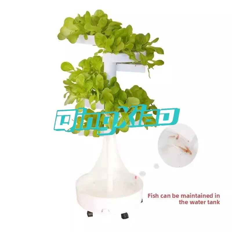 Spiral Aquaponic Soilless Cultivation Hydroponic Planter For Indoor Outdoor Balcony Household Fresh Flower Vegetable Planting