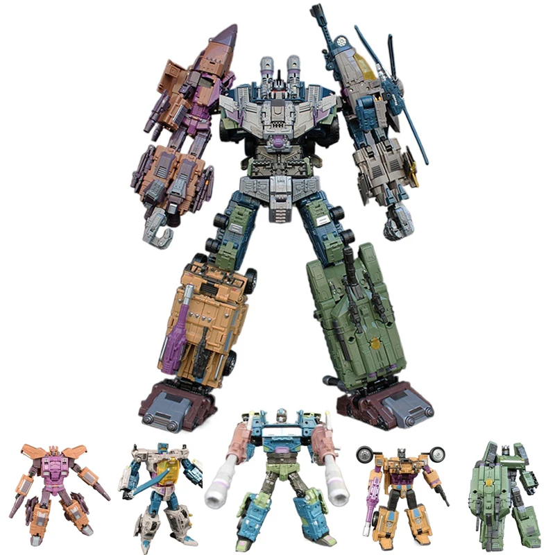 

Экшн-фигурка Jinbao Bruticus G1 GT, игрушка-шедевр, модель из фильма «варботрон», 43 см, робот-трансформер