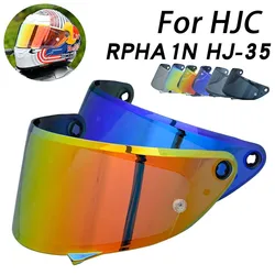 RPHA 1N Visor For HJC RPHA 1N Rpha1N HJ-35 HJ 35 Helmet Visors Sunshield Motorcycle goggles plating Anti UV Casco Moto Visera