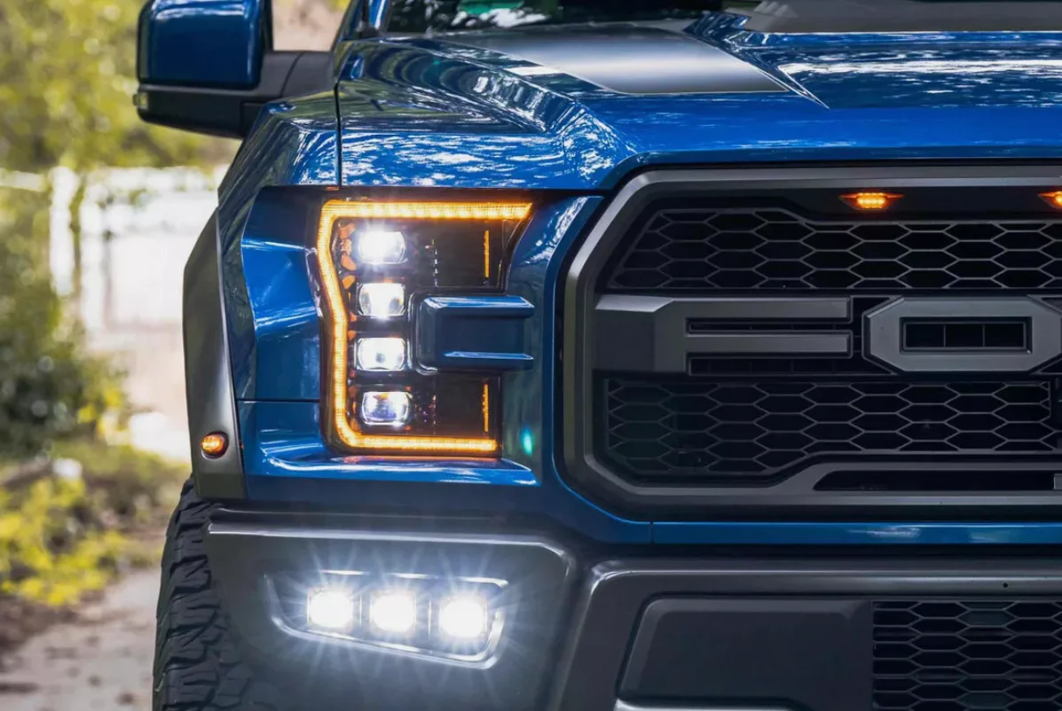 

Светодиодные фары для Ford Raptor F150 2015-2020, автоматические фары в сборе, обновление, аксессуары для передних ламп